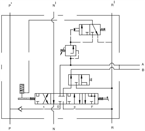 Zusatzsteuergerät zum Bosch-System SB 23 OC -TB-; Rastung auf Schwimmstellung