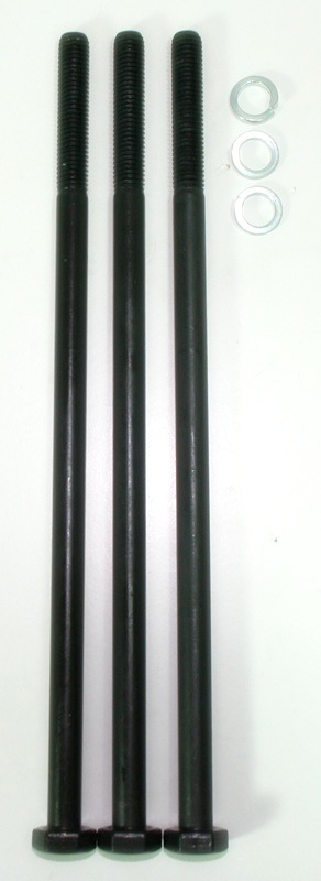 Schraubensatz; 3 Stück M10 x 240 inkl. Federringe